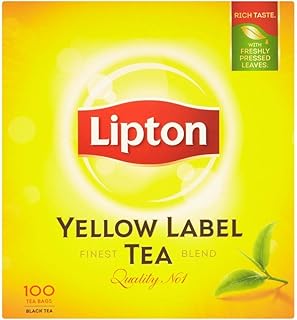 Lipton - Yellow Label Schwarzer Tee - 4 x 100 Teebeutel Test 2025