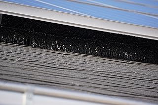 20 Meter Photovoltaik Bürste; Ø 15 cm - aus deutscher (eigener) Produktion mit besonders dichtem Besatz, Taubenabwehr, Marderabwehr Test 2025