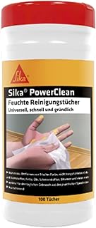 Sika – feuchte Reinigungstücher – Sika PowerClean Weiß – ideal für die Werkstatt – saubere Hände ohne Waschen – Spenderbox mit 100 Tüchern Test 2025