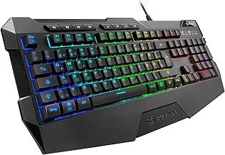 Sharkoon Skiller SGK4 Gaming Keyboard RGB, N-Key-Rollover, (Deutsches Tastaturlayout), schwarz