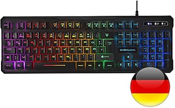 Mars Gaming MK218DE, H-Mech RGB Tastatur, 9 Lichteffekte, Antighosting, Schwarz, Deutsche Sprache Test 2025