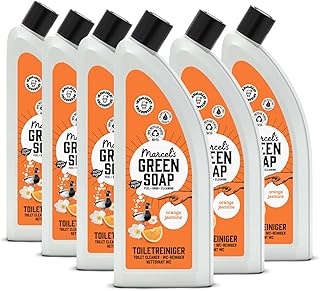 Marcel's Green Soap - WC Reiniger Orange & Jasmin - WC Frisch - 100% Umweltfreundlich - 100% Vegan - 97% Biologisch abbaubar - 6er-Pack - 750 ml