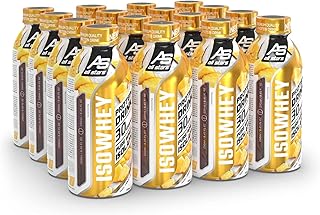 ALL STARS Isowhey Pure High Protein Drink Fertig-Getränk 16 x 500ml Pina Colada - Kalorienarmes & zuckerfreies Sport-Getränk mit 30000mg Wheyprotein-Isolat, Bis zu 7470mg BCAAs Test 2025