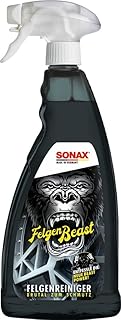 SONAX FelgenBeast (1 Liter) Felgenreiniger für alle polierten, verchromten und matten Stahl- & Leichtmetallfelgen | Art-Nr. 04333000