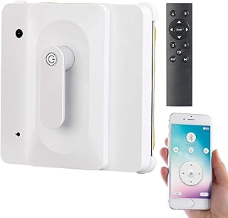 Sichler Haushaltsgeräte Fensterreinigungsroboter: Profi-Fensterputz-Roboter PR-040 mit Bluetooth, App & Sicherungs-Seil (Fenstersauger, Fensterputzroboter Akku, Fensterreinigung) Test 2025