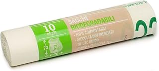 Gallo Müllsäcke, biologisch abbaubar und kompostierbar, 70 x 70 cm, 75 l, groß Test 2025