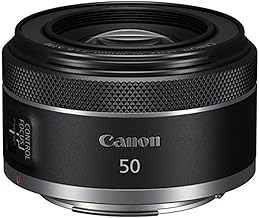 Canon RF 50mm F1.8 STM Objektiv | Kompakt und leicht, hohe Lichtstärke von 1:1,8, kompatibel mit Allen Canon Kameras der EOS R Serie Schwarz Test 2025
