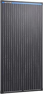 ECTIVE - Solarpanel starr MSP 175 Black 175W 9,23A 32 Siliziumzellen für 12V-24V Batterieladeregler - Solarmodul IP65 für Camping & Wohnmobil - Solaranlage mit MC4-Anschlüssen für Solarladegeräte Test 2025