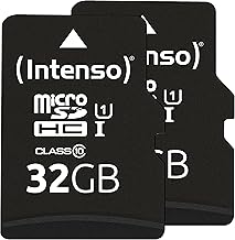 Intenso Premium microSDHC 2x32GB, Class 10 UHS-I Speicherkarte inkl. SD-Adapter (bis zu 90 MB/s) schwarz Test 2025