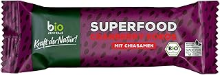 biozentrale Riegel Superfood Cranberry Kokos, 12 Stück 480 g, palmölfrei & ohne künstliche Aromen, mit Cashewkernen, Cranberries & Kokosraspeln, hoher Ballaststoffgehalt, Snack für unterwegs Test 2025