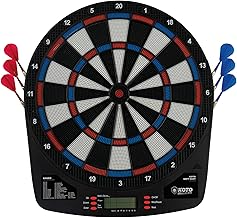 KOTO – Dartscheibe Elektronisch Soft Easy (39x2x44,5 cm), 6 Softdarts, 32 Spiele, Über 590 Varianten, Kompakt und Modern Test 2025