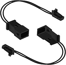 2 Stück Auto Innenbeleuchtung Kabelbaum Stecker 2 Pin Innenbeleuchtung Kabelbaum Stecker 15cm 0,5 mm² Kabel 893971992 4B0971832 Kompatibel mit A3 A4 A5 A6 A8 Q5 Q7 Test 2025