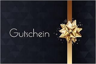 Merz – 1 Stück Gutscheinkarte mit Kuvert 12x18 cm – Blanko Gutschein zum selber ausfüllen – Geschenkgutschein Klappkarte für Geburstage, Weihnachten, Ostern, Hochzeiten, Valentinstag, Jubiläum, etc.