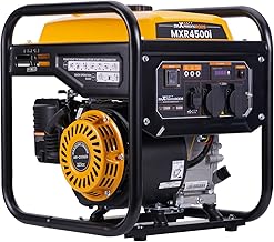 maXpeedingrods Inverter Stromgenerator 3500W Benzin 4 Takt mit zwei 230V Steckdosen Leise und leicht als Notstromaggregat hausversorgung für Garage Werkstatt Baustelle