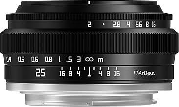 TTArtisan 25mm F2.0 APS-C Manuelles Kamera Objektiv Tragbar Kostengünstig Hochformat Menschheit Straße Stillleben Objektiv für Sony E Halterung Test 2025