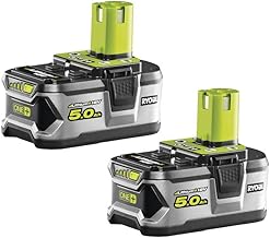 Ryobi 18 V ONE+ Elektrowerkzeug-Akku-Set mit 2 x 5,0 Ah Lithium+ Akkus RB18LL50F12 | Werkzeugakkus mit Überlastschutz und Akku-Ladestandsanzeige | 5133003370 Test 2025