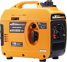 maXpeedingrods 1200W Stromgenerator Tragbare Inverter Stromerzeuger Superleise Leichter 11.5KG Benzinbetriebend 4 Takt mit AC/USB Steckdose für Outdoor Camping Wohnwagen Notstromaggregat Garage