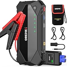 GREPRO Starthilfe Powerbank für Pkw (bis zu 10.0L Benzin,8.0L Diesel), Auto Starthilfe für 12V Auto, Tragbare Power Bank mit USB Schnellladung 3.0 und DC 15V Ausgabe Test 2025