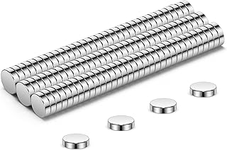 Wukong 4x1mm Kleine Magnete,Mini Neodym Magnete 100 Stück für Kühlschrank, 3D Drucker, Modell und DIY-Projekt Test 2025
