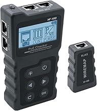 Mcbazel Netzwerk RJ45 Tester mit LCD Display, Netzwerk Kabeltester mit POE-Funktion