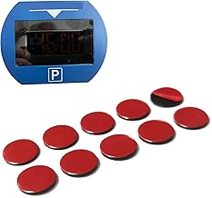 Ersatz Klebepads Set, 10 Stück, kompatibel mit Needit Park Lite elektronische Parkscheibe, doppelseitiger Spezialkleber für Windschutzscheibe, Kleber Pads Parkuhr, Klebesticker Glas Kit Parking Disc Test 2025