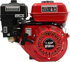 7.5Hp 4-Takt 208Cc Generator Antriebsmotor Benzin Stromerzeuger Kartmotor 5100W Benzin Motor Kart mit Welle Benzinmotor