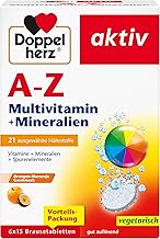 Doppelherz A-Z Multivitamin + Mineralien - 21 ausgesuchte Nährstoffe zur Unterstützung der Gesundheit und des Wohlbefindens - 6 x 15 Brausetabletten Test 2025