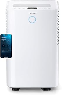 Pro Breeze OmniDry Luftentfeuchter mit App & WLAN, 20L in 24h Entfeuchtungsleistung - Luftentfeuchter elektrisch mit Wäschemodus, Feuchtigkeitssensor, Timer - Gegen Schimmel - Entfeuchter Dehumidifier Test 2025