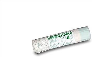 BLANCO Kompostierbarer Müllbeutel S (6-8 Liter) | mit Zugband | reißfest | Abfallbeutel/Mülleimerbeutel | leichte Entsorgung | biologisch abbaubarer Kunststoff | passend zu SELECT und FLEXON Test 2025