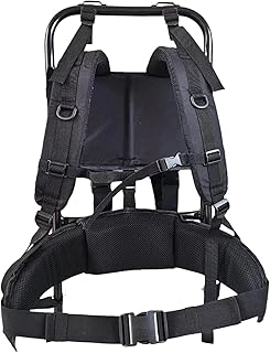 perfk Rahmen für schweren Rucksack, Faltbarer Taschenrahmen, Leichter Premium-Rucksack aus Aluminiumlegierung und Nylon für Campingausrüstung im Freien Test 2025