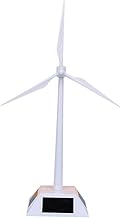 Solar Windrad Modell, Kleines Windräder Modelle Kinder Solar Windmühlen Modelle Desktop Windkraftanlage Modell Craft, für Frühes Pädagogisches Windmühle Ornament Test 2025