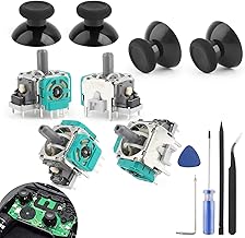 Analoge Joystick Ersatz für Xbox One/One S/One X Controller 3D Analog ThumbStick für Xbox One Series X/S Joystick Kappen Ersatz Zubehör Drift-Reparatur mit Repair Tools（4 Stück,EL4 ALPS） Test 2025