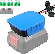 2 Stück Power Wheel Adapter für Bosch 18V PBA Akku,DIY Ladegerät Konverter für Bosch Batterie Power Station, mit 14 AWG Drähten-Kabel für Robotik Rc Truck Auto Spielzeug(Batterie Nicht enthalten) Test 2025