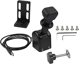 BaotyJie Spiel-Handbremse, Plug-and-Play, einfache Installation, Zubehör, schwarze LKW-Simulator-Handbremse für G25, G29, G920, G923 Test 2025