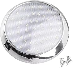 CGEAMDY Led-Wohnwagen-Innenbeleuchtung, 12 V Led-Deckenleuchte, Led-Wohnwagen Mit Ein/Aus-Schalter, Automotive Interior Led Dome Light Mit Helligkeitsregulierung Und Boot Ein/Aus Schalter Autoteile Test 2025