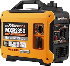 maXpeedingrods Inverter Stromerzeuger 2000W Stromgenerator Benzin 4 Takt mit USB und 230V Steckdosen, Digitalanzeige, kompakt und leicht für Camping, Outdoor Reise, Wohnmobil