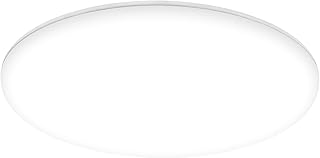 BRILONER - LED Deckenlampe Bad mit indirektem Licht, Staub- Spritzwasserschutz, neutralweiß, Deckenleuchte, LED Panel, Badlampe, Badezimmerlampe, Küchenlampe, Feuchtraumleuchte, 35x5,5 cm, Weiß Test 2025