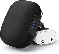 Aubika für Meta Quest 3S Tasche, Harte Case für Meta Quest 3/Quest 2/Quest Pro/PICO 4 Zubehör, Tragetasche für VR Headset, Head Strap, Controller Test 2025