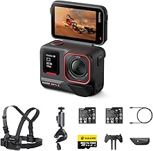 Insta360 Ace Pro 2 Bike-Bundle - 8K wasserdichte Actionkamera mit Leica entwickelt, 1/1,3" Sensor, Dual-KI-Chip-System, führende Schwachlichtleistung, bestes Audio, Flipscreen & KI-Editing Test 2025