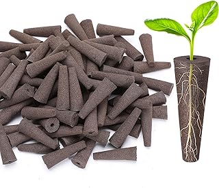 100 Stück Anzuchtschwämme für Hydrokultur, Hydrokultur-Anbausystem-Pods, General Hydroponics Rapid Rooter, Starterstecker für Samen oder Stecklinge Test 2025