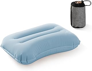 Naturehike Camping Kissen Selbstaufblasendes Kissen Schlafkissen Ultraleicht und Kompakt, Reise Und Campingausrüstung, Tragbares Kissen, Schlafen, Büro und Reisen, Aufbewahrungstasche Inklusive Test 2025