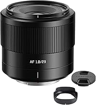 TTArtisan AF 23mm F1.8 XF Objektiv Autofokus APS-C für FX-Mount-Kameras X-A1 X-A10 X-M1 X-T1 X-T10 X-T100 X-PR01 X-PR03 X-E1 X-E2S XS10 X-H1 X-H2S und mehr. (schwarz) Test 2025