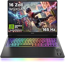 HP Omen MAX Gaming Laptop | 16 Zoll 2K Display 165Hz | Intel Ultra 9-275HX (24C) | NVIDIA GeForce RTX 5080 16GB VRAM | 32GB DDR5 RAM | 1 TB SSD | Windows 11 | QWERTZ | Alu Gehäuse | Shadow Black