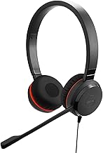 Jabra Evolve 30 II, Unified Communications zertifiziertes Stereo-Headset mit Anrufsteuerung, Mikrofon mit Geräuschunterdrückung, LED-Anzeigen, hervorragende Klangqualität, USB-C/A, Schwarz Test 2025