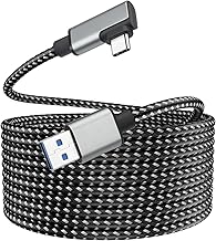 ELUTENG Link Kabel 5M Kompatibel mit Oculus/Meta Quest 3/2/Pro/Pico 4 Zubehör, 5Gbps High Speed USB 3.0 Ladekabel 18W Schnellladung USB C Datenkabel für VR Headset und Gaming PC (Grau) Test 2025