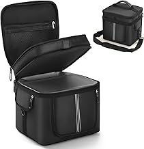Tragetasche kompatibel mit ECOFLOW River 2 MAX tragbarer Powerstation, Reise-Aufbewahrungstasche mit Reißverschlussfenstern für Generator, Ladekabel und Zubehör Test 2025