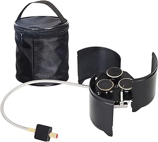 Tragbarer Herd, tragbarer Campingofen | Leichter Kochherd,Windschutz Campingausrüstung, multifunktionale Outdoor-Vorräte für Picknick-Überlebens-Reiszeltgrencue Test 2025