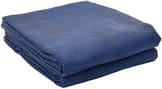 vidaXL Zeltteppich Blau 2 x 2m | UV-beständig, wasserabweisend, leichter Outdoor-Bodenbelag, minimalistisches Design, perfekt für Camping und Events, Zubehörmatte, tragbare Campingausrüstung Test 2025