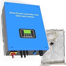 5000W Dreifase Windenergie netzgekoppelter Wechselrichter,Reine Sinuswelle Windstrom Gitter Inverter, On Grid Spannungswandler für AC 380V Windgenerator Zugang 50Hz 380V Stromnetz Test 2025