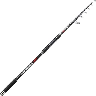 Sougayilang Teleskop Karpfenrute, tragbare Reise Angelruten, Carbon Fiber Spinning Angelrute für Karpfen Feeder Angeln 3.6M/3.9M/4.2M